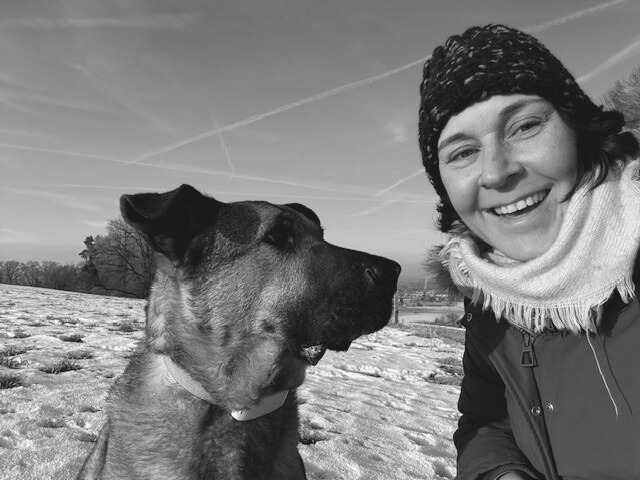 Tamara und Balu (Hund)